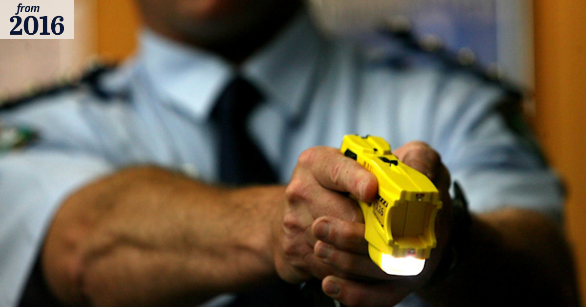 Perth Man Tasered After Attacking Four Police Officers During DV Incident